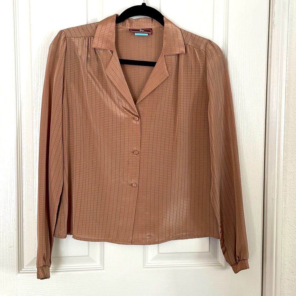 Jonathan Martin | Vintage Button Up Blouse